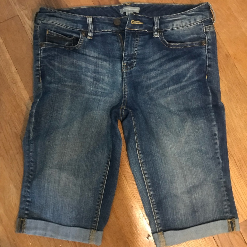 NY&Co Bermuda Jean Shorts